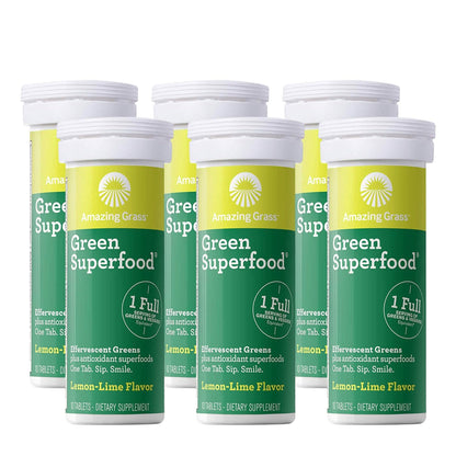 Amazing Grass Green Superfood Water Flavoring Tablet with Antioxidants and Alkalizing Greens