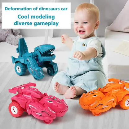Amazing Transforming Dinosaur Car Deformation Toy