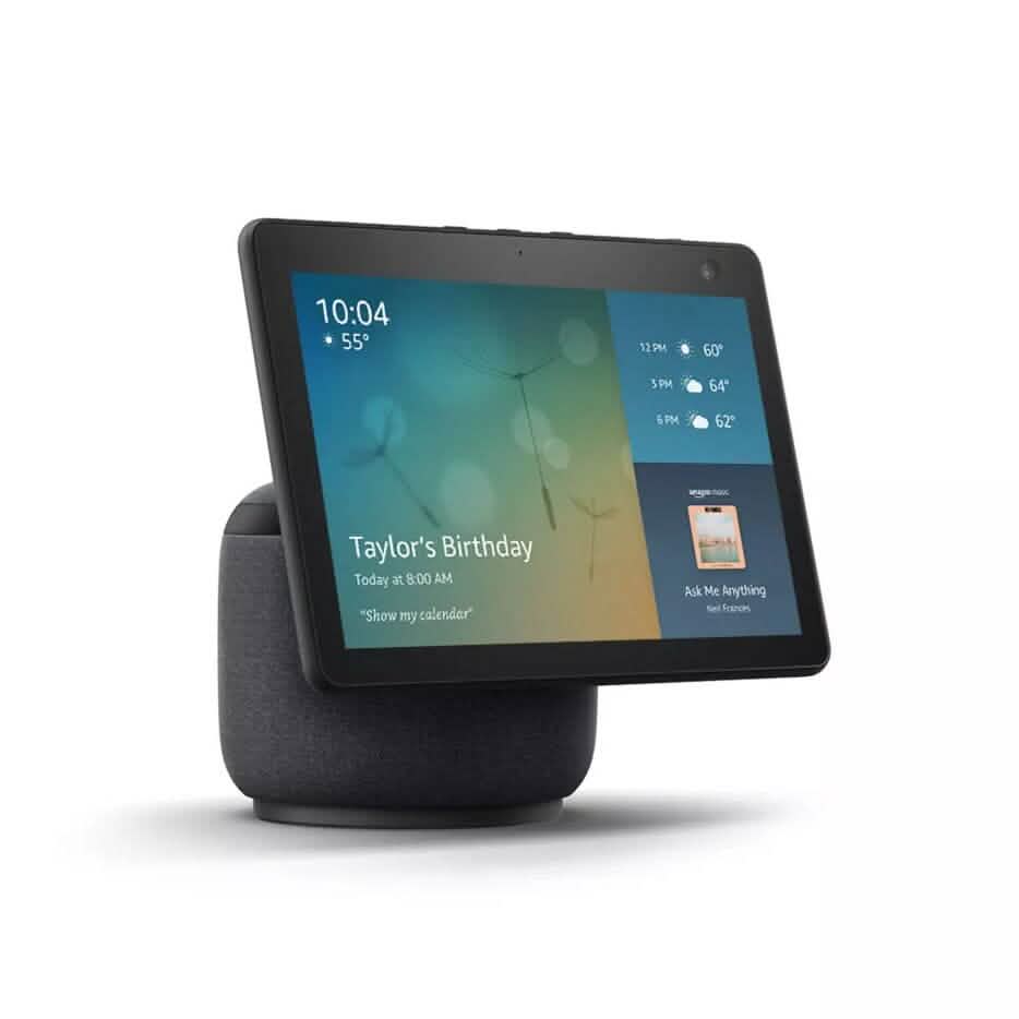 Amazon Echo Show 10 3rd Gen HD Smart Display with Alexa - Charcoal (Refurbished)