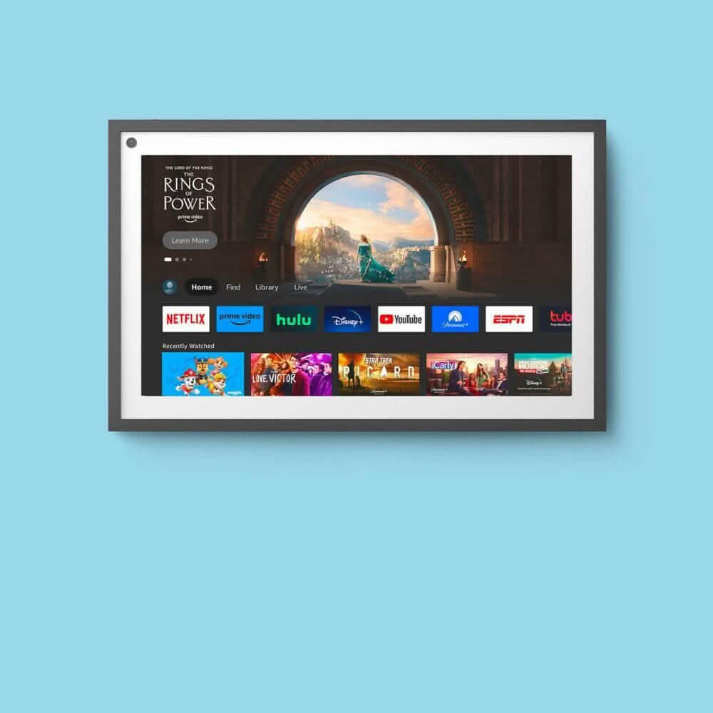 Amazon Echo Show 15 15.6" Smart Display with Alexa and Fire TV - Black (Refurbished)