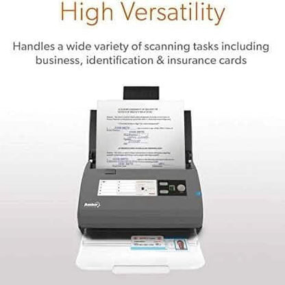 Ambir ImageScan Pro 820ix 20ppm High-Speed ADF Scanner for Windows PC and Mac