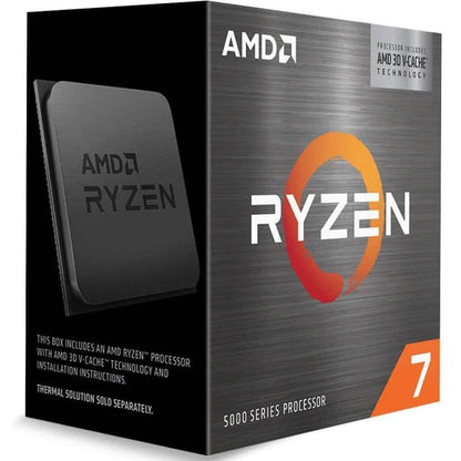 AMD Ryzen™ 7 5800X 8-core, 16-Thread Desktop Processor with AMD 3D V-Cache™ Technology (Refurbished)