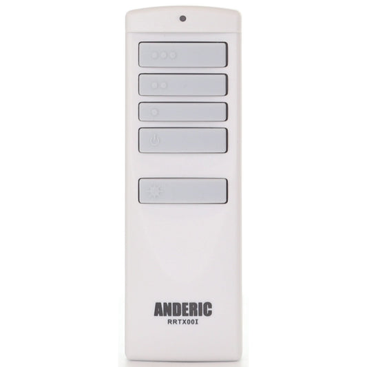 Substitute for Hampton Bay TR258A 3-Speed AC Ceiling Fan Remote Control | KUJCE10512 / KUJCE10716 / A25-TX00I - TR258A [RRTX00I]