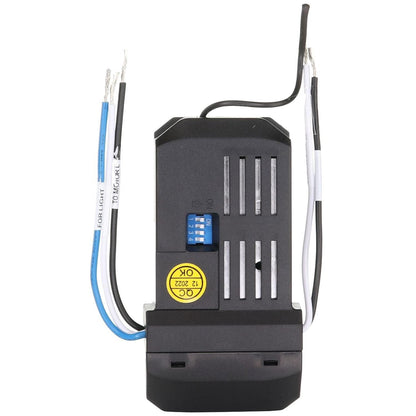 Anderic FAN53TW-UC7067FMRX-KIT Universal 3-Speed Add-on Ceiling Fan Remote Control Kit