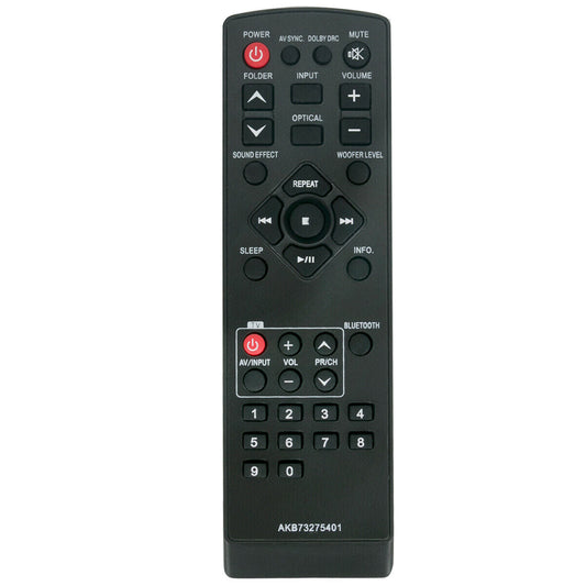 Anderic Generic AKB73275401 for LG Sound Bar Remote Control