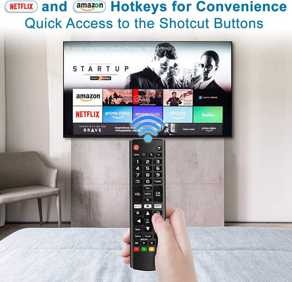 Anderic AKB75095307 Replacement TV Remote Control for LG