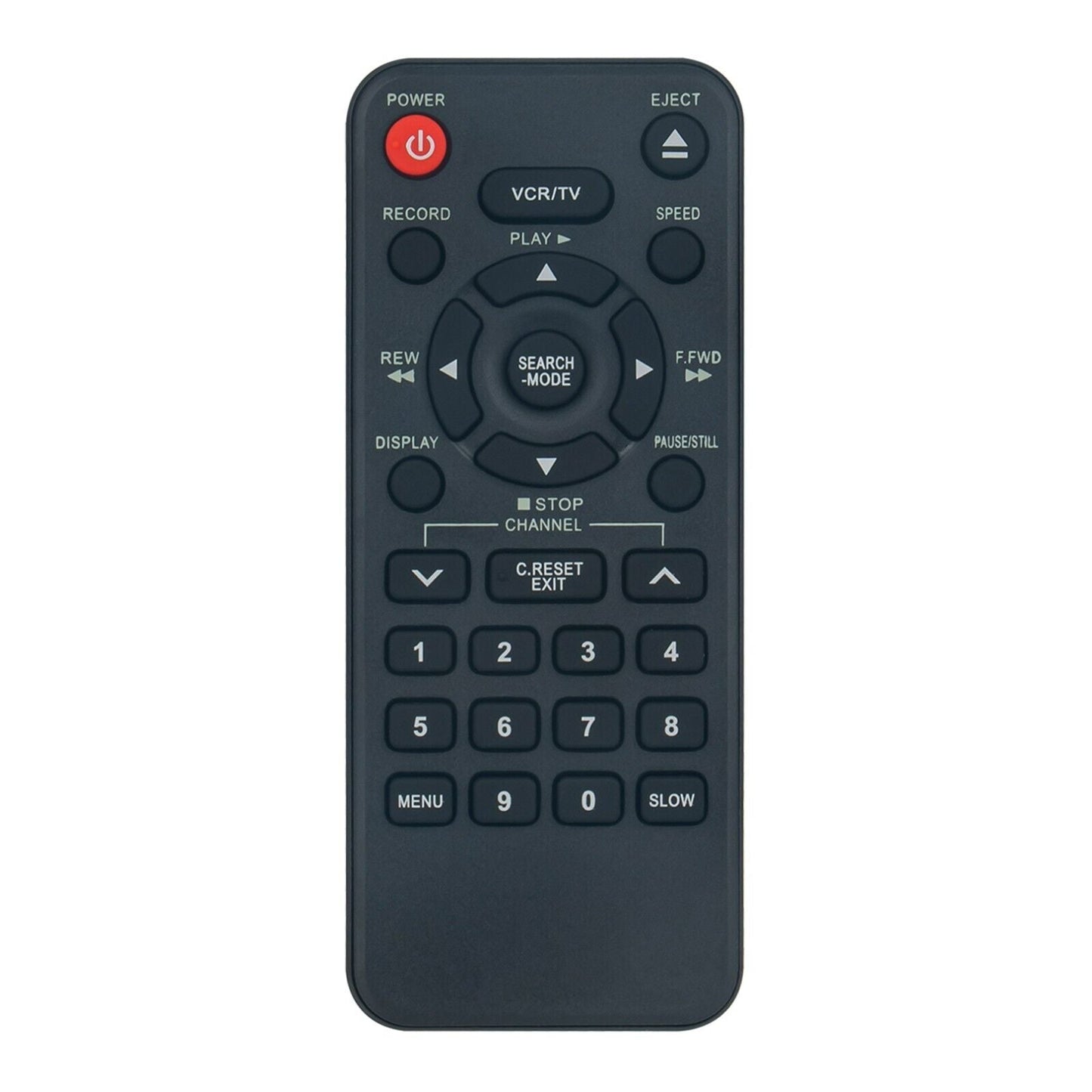 Anderic Generic NA362UD for SYLVANIA/FUNAI/EMERSON VCR Remote Control