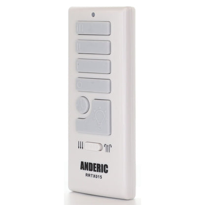 Anderic RRTX015 Replacement Ceiling Fan Remote Control for Harbor Breeze A25-TX015A