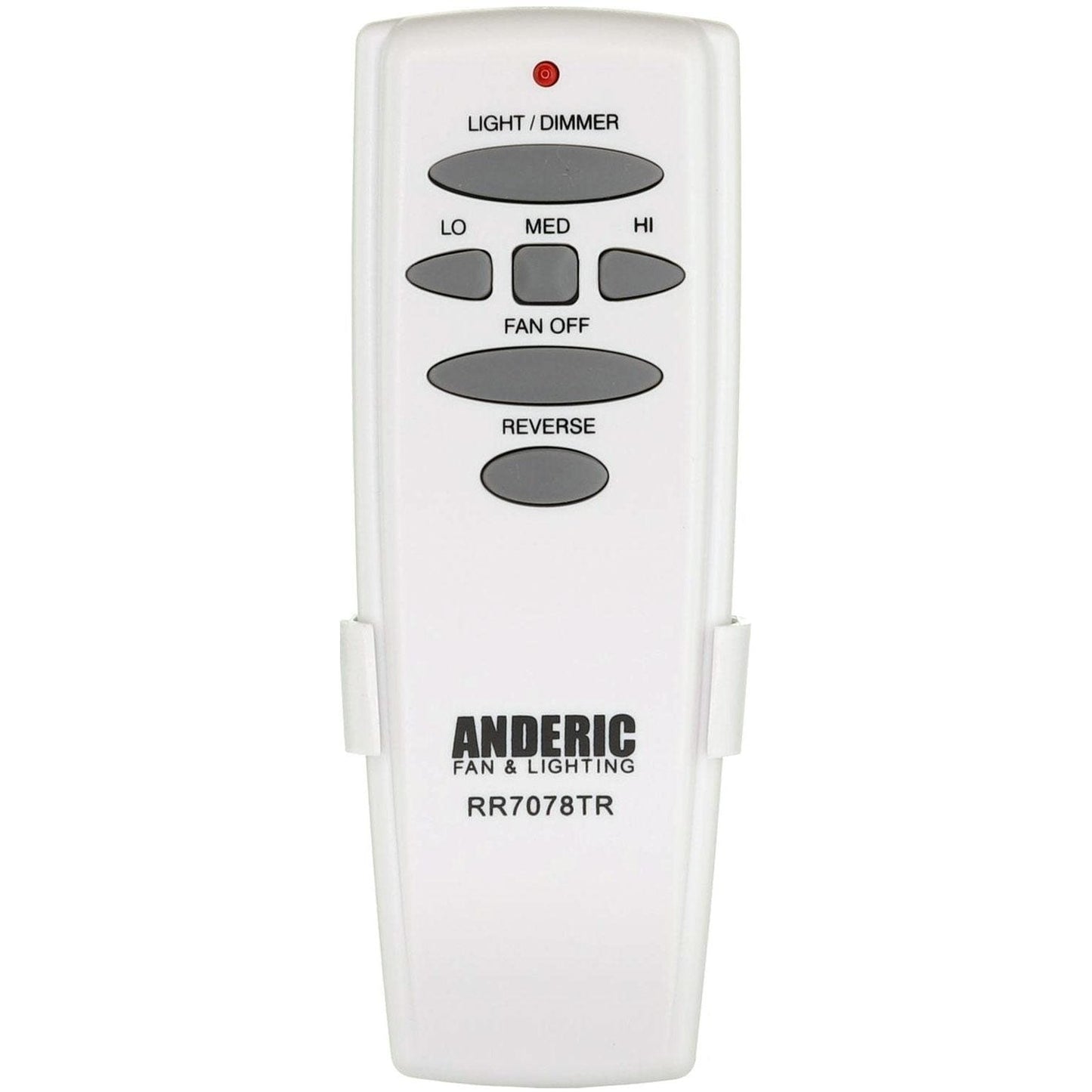 Anderic UC7058RKIT Replacement Ceiling Fan Remote Control Kit for Windward II 54-inch Ceiling Fans UC7058RY, RR7078TR
