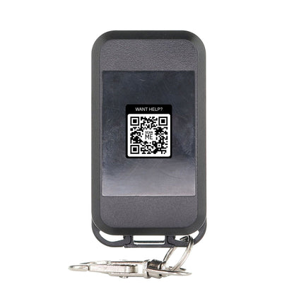 Anderic 890MAX Keychain Universal Garage Door Opener Remote Control for Purple, Yellow, Green, Red, and Orange Learning key