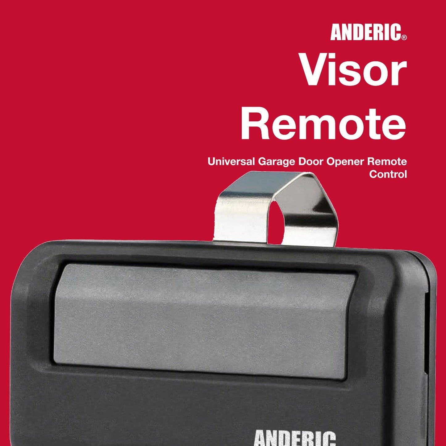 Anderic 891LM 950ESTD Garage Door Opener Remote Control for Liftmaster, Chamberlain, Sears, and Craftsman with Yellow Learn Key