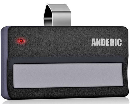 Anderic 971LM Replacement Garage Door Opener Remote Control for Liftmaster, Chamberlain, Sears, Craftsman, and Raynor with Red/Orange Learning key