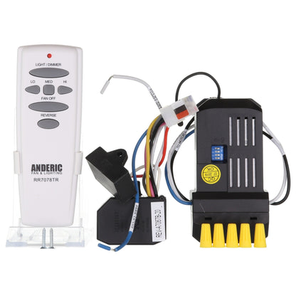 Substitute for Nutone G9P2BTAUC7052T Ceiling Fan Remote Control [FAN28RREVKIT]