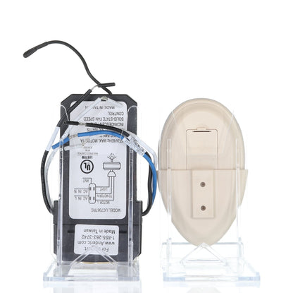 Anderic FAN35T-UC7067FMRX-KIT Universal 3-Speed AC Ceiling Fan Remote Control Add-on Kit