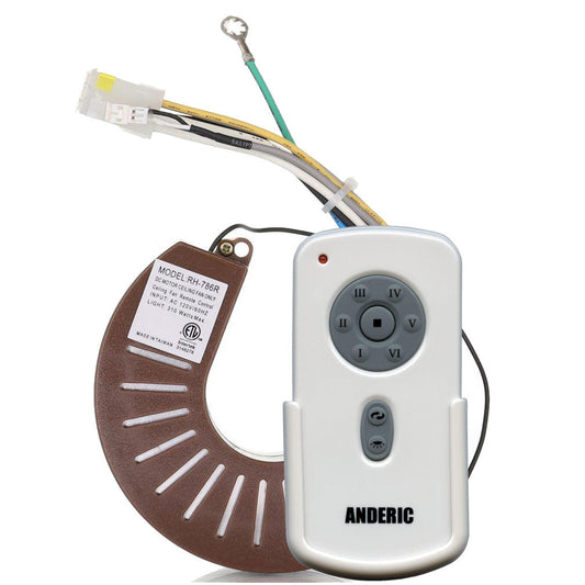 Substitute for Kichler RH786R Ceiling Fan Receiver [RH786R/RR787T-KIT]