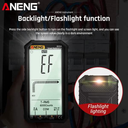 ANENG 4.7-Inch LCD Display 6000 Count AC/DC Digital Multimeter