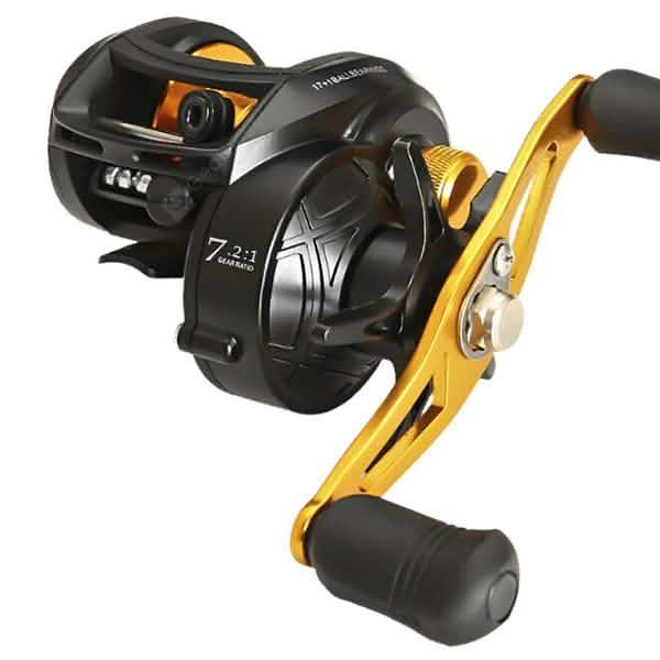 Anti-explosion Line Magnetic Brake Long-throw Fishing Reel Water Drop Wheel