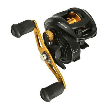 Anti-explosion Line Magnetic Brake Long-throw Fishing Reel Water Drop Wheel