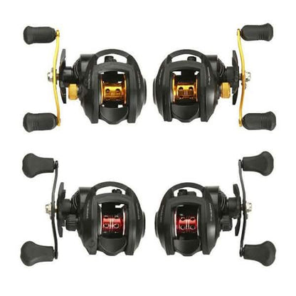Anti-explosion Line Magnetic Brake Long-throw Fishing Reel Water Drop Wheel