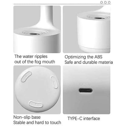 Anti-Gravity Water Droplet Humidifier