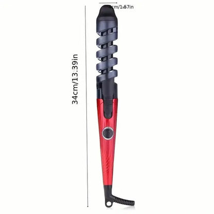 Anti Scald Spiral Curlers, Inner Button Wavy Curlers, Large Curls and Perm