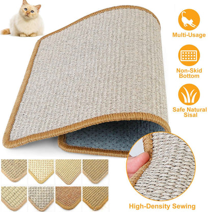 Anti-Slip Mat Horizontal Cat Floor Scratching Pad Rug