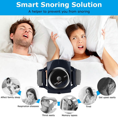 Anti-Snore Infrared Wristband with Conductive Film