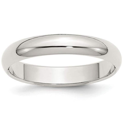 Anti-Tarnished High Polished Plain 5MM Wedding Unisex Band