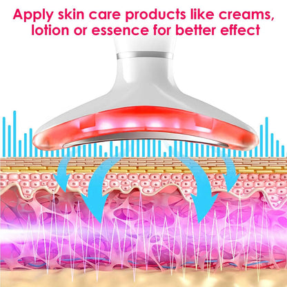 Anti Wrinkles Face Neck Massager Double Chin Reducer
