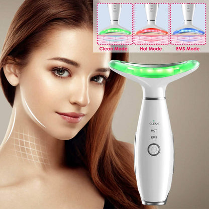 Anti Wrinkles Face Neck Massager Double Chin Reducer