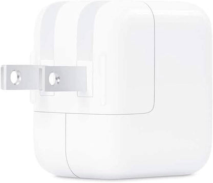 Apple 12W USB Power Adapter - iPad and iPhone Charger, Type A Wall Charger OEM (Refurbished)