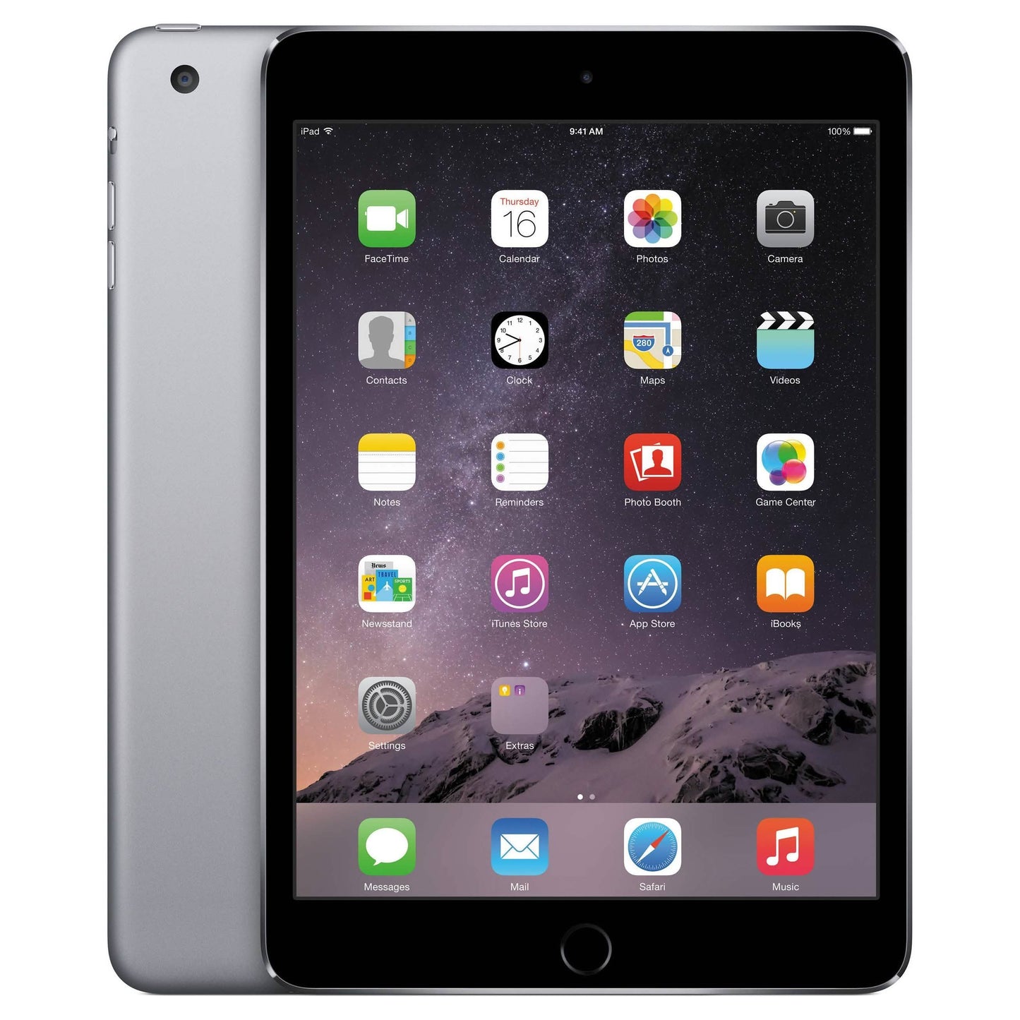 Apple iPad Mini 3 WiFi + 4G LTE Cellular - Fully Unlocked (Refurbished)