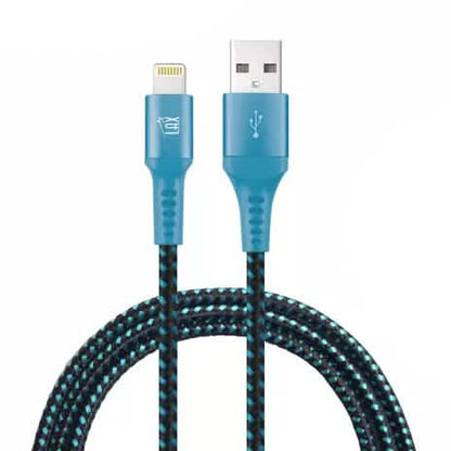 MFi Certified Colorful Rainbow Lightning Cables for Apple iPhone and iPad