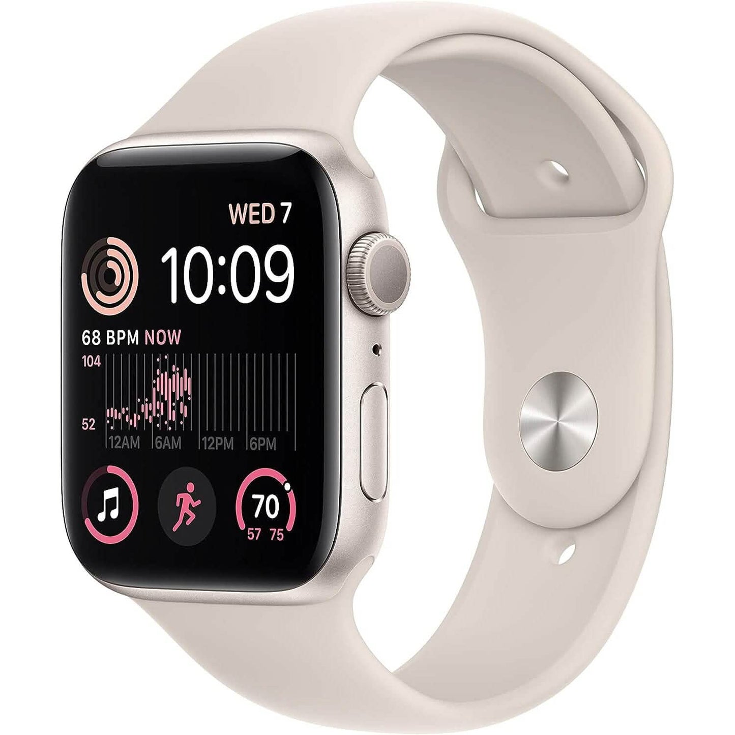 Apple Watch SE (2nd Gen, GPS) Aluminum Case with Sport Band  (Refurbished)