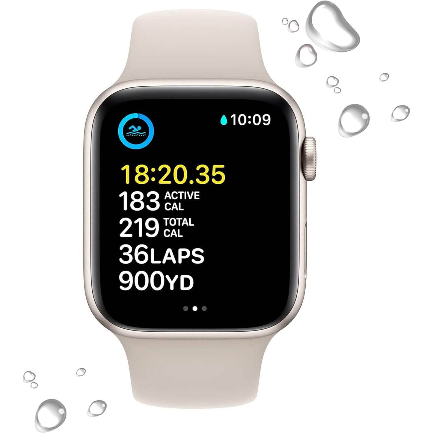 Apple Watch SE (2nd Gen, GPS) Aluminum Case with Sport Band  (Refurbished)