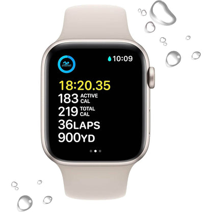 Apple Watch SE (2nd Gen, GPS) Aluminum Case with Sport Band  (Refurbished)