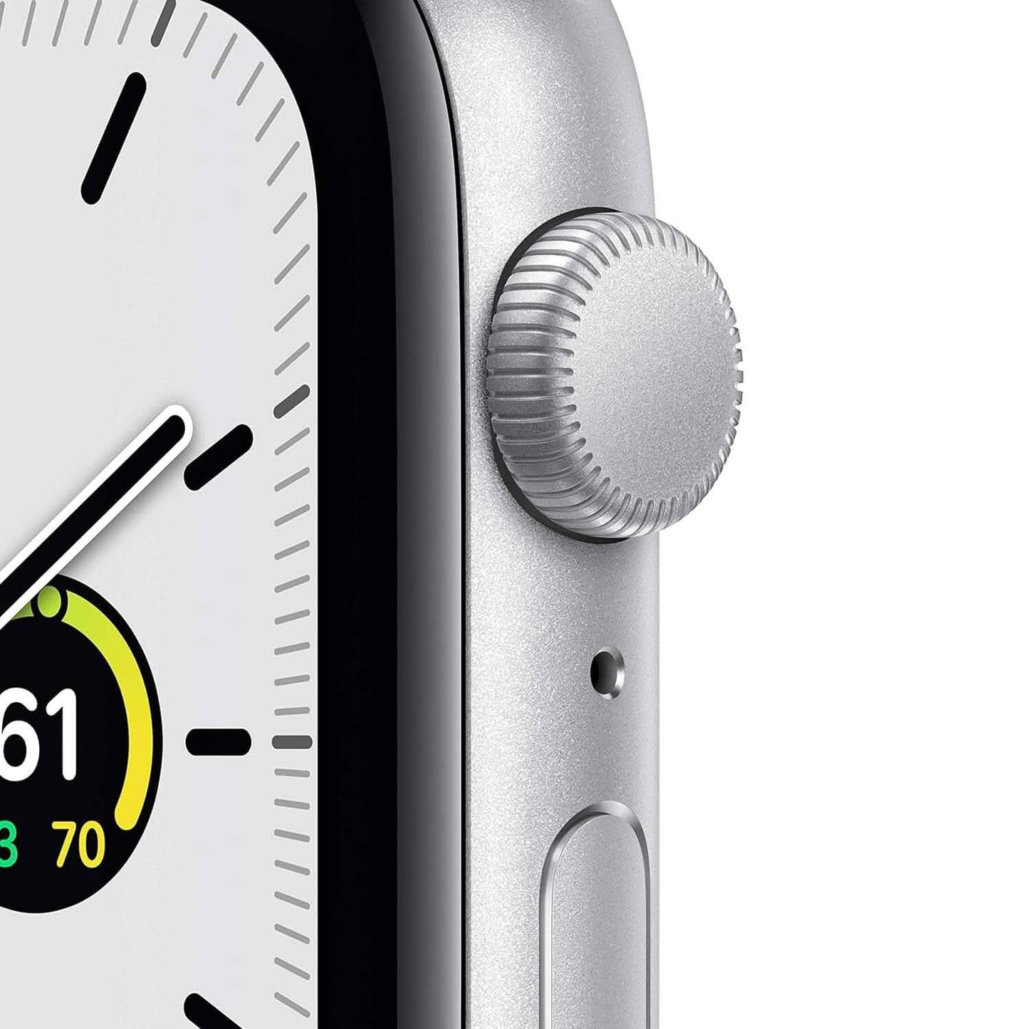 Apple Watch SE GPS Silver Aluminum Case with Sport Band  (Refurbished)