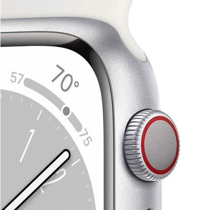 Apple Watch Series 8 GPS 41mm Aluminum Case with Sport Band  (Refurbished)