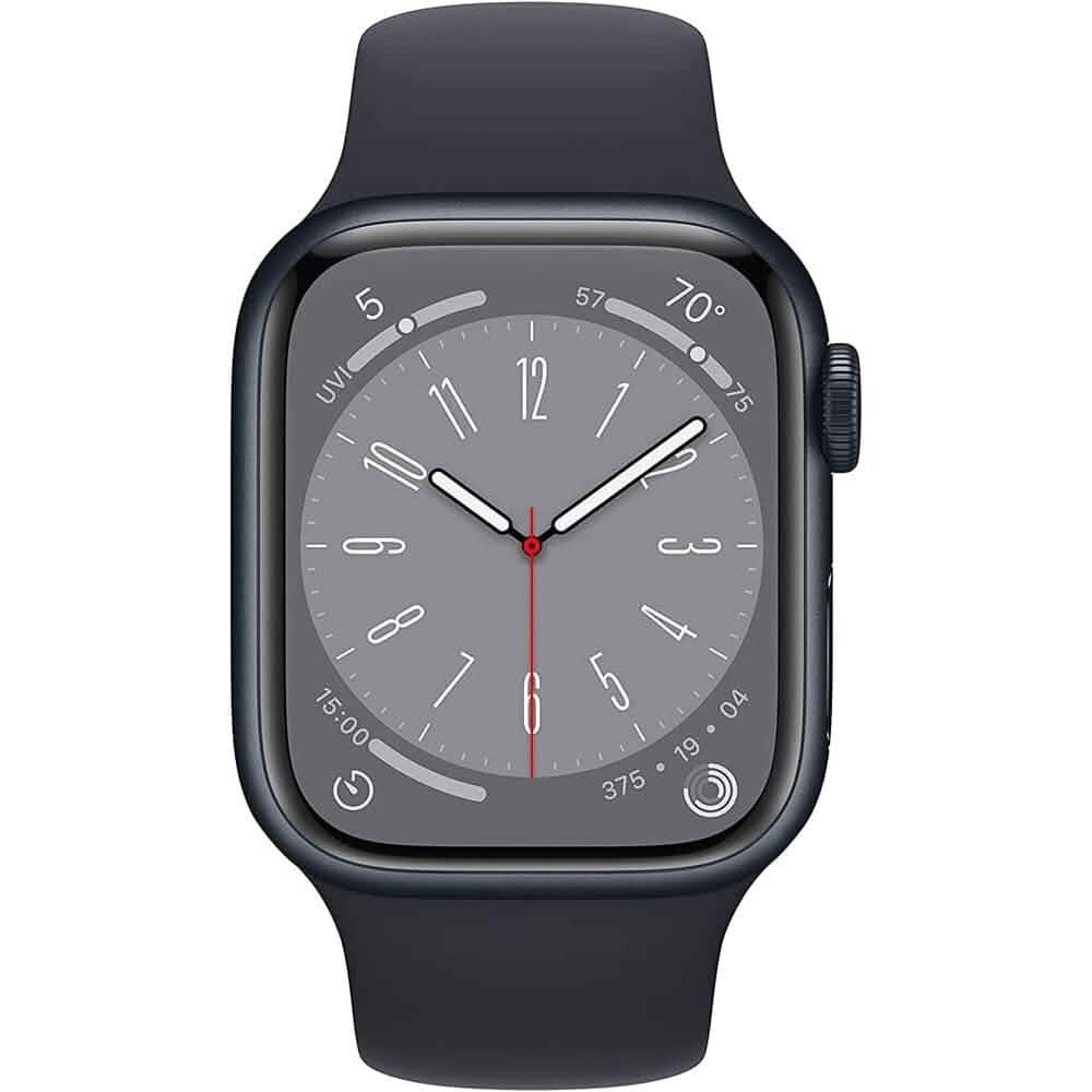 Apple Watch Series 8 GPS 41mm Aluminum Case with Sport Band  (Refurbished)