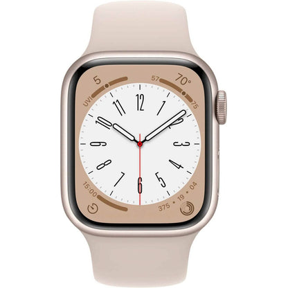 Apple Watch Series 8 (GPS) 41mm Aluminum Case with Sport Band - S/M  (Refurbished)
