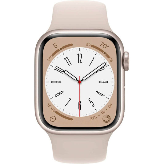 Apple Watch Series 8 (GPS) 41mm Aluminum Case with Sport Band - S/M  (Refurbished)
