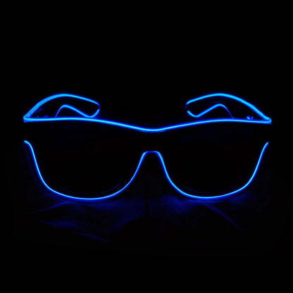 Aquat Light up EL Wire Neon Rave Glasses