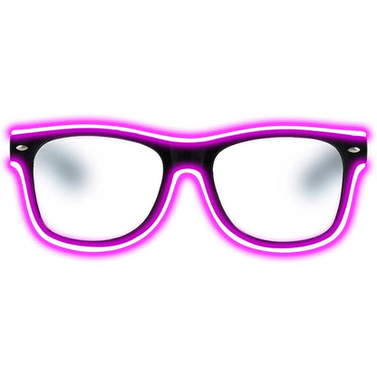 Aquat Light up EL Wire Neon Rave Glasses