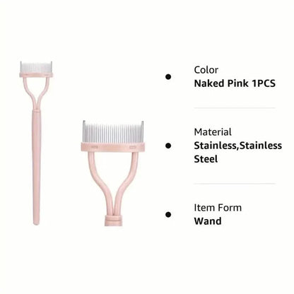 Arc Designed Eyelash Comb Separator And Mascara Applicator
