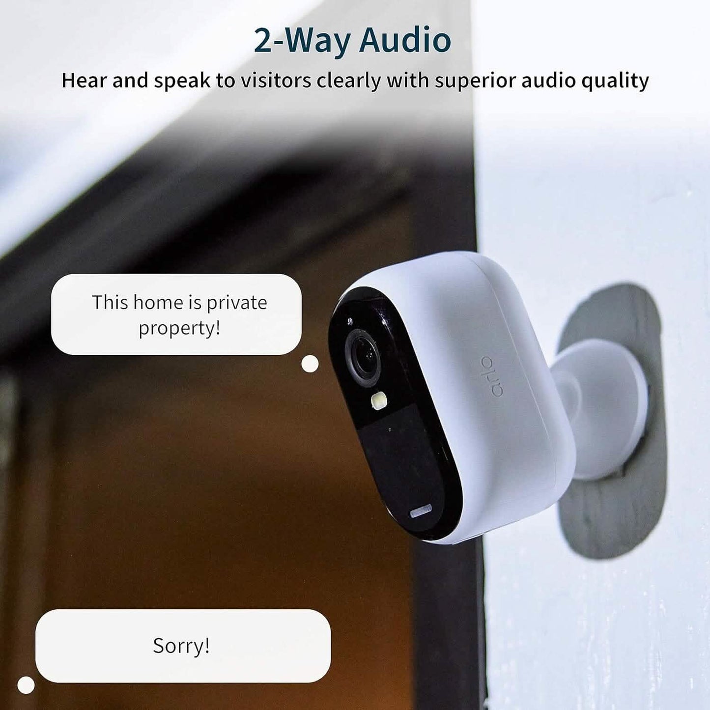 Arlo Essential 2K Outdoor Security Camera (2nd Generation)  (Refurbished)