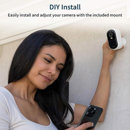 Arlo Essential 2K Outdoor Security Camera (2nd Generation)  (Refurbished)