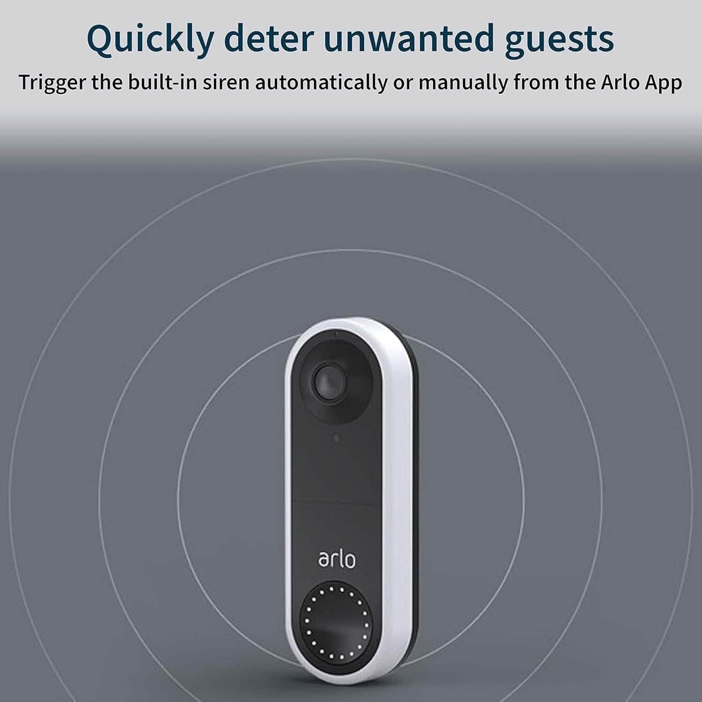 Arlo Essential Wired Video Doorbell  (Refurbished)