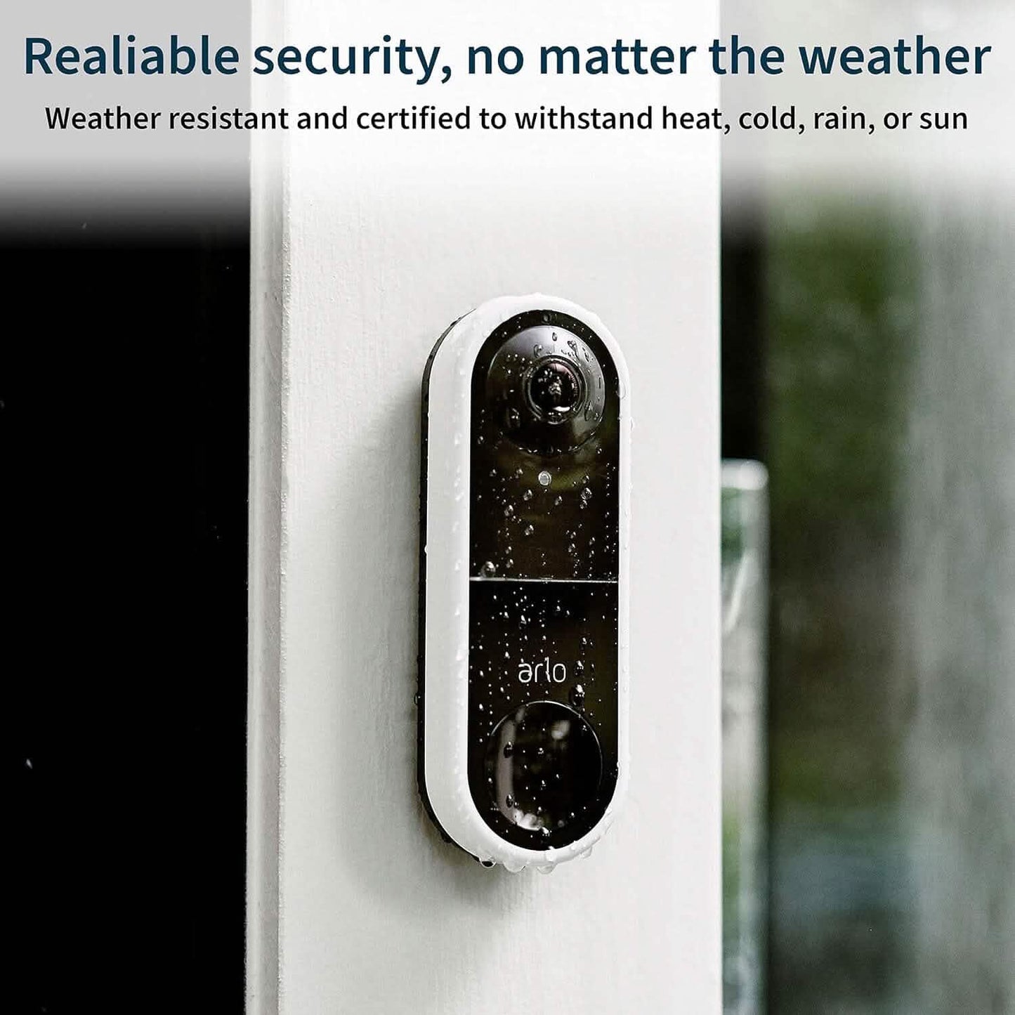 Arlo Essential Wired Video Doorbell  (Refurbished)