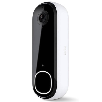 Arlo Video Doorbell 2K (2nd Generation) – Battery Operated or Wired Doorbell  (Refurbished)