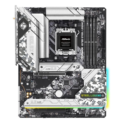 ASRock X670E Steel Legend Support AMD AM5 Ryzen Motherboard (Refurbished)